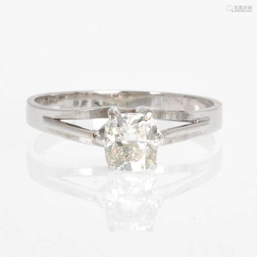 A Diamond Solitaire Ring Approximately 1.1 Carat