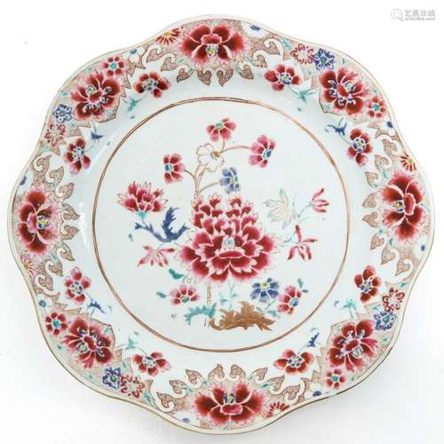 A Chinese Famille Rose Charger