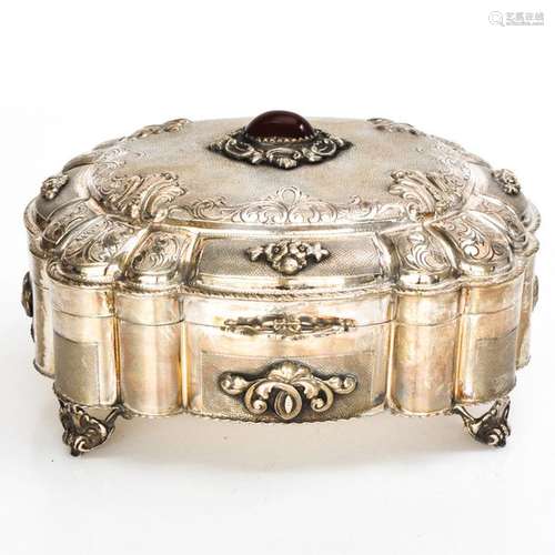 A Silver Jewelry Box