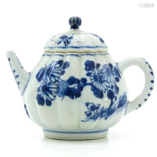 A Chinese Blue and White Teapot