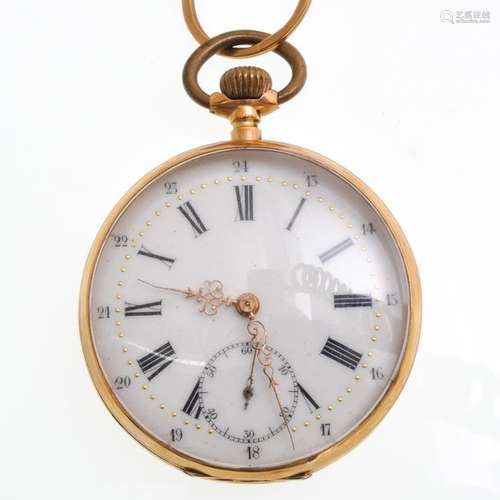 An 18KG Pocket watch