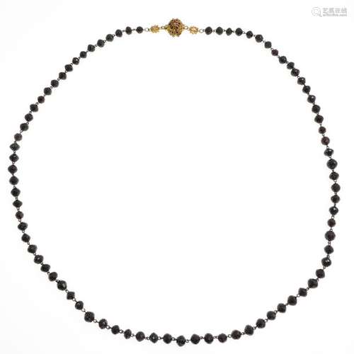 A Garnet Necklace