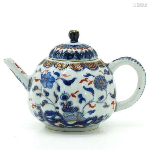 A Chinese Imari Teapot