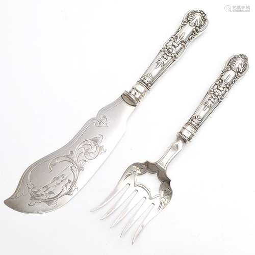 A Fish Cutlery Set