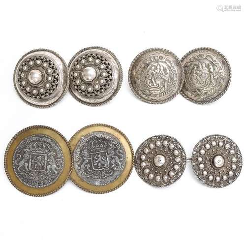 Four Set of Silver Broekstuken