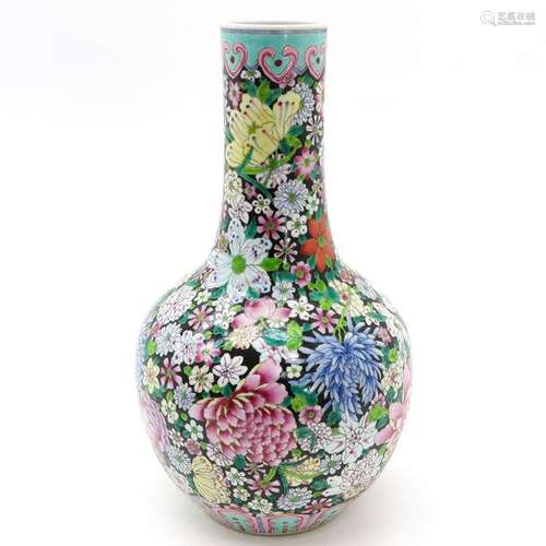 A Chinese Tianqiu Ping Vase