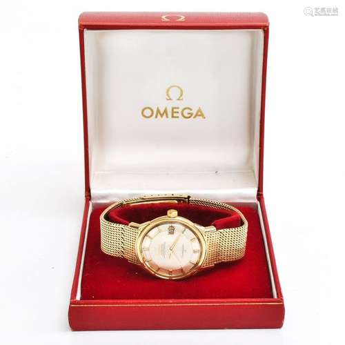 A Mens 14KG Omega Constellation Watch