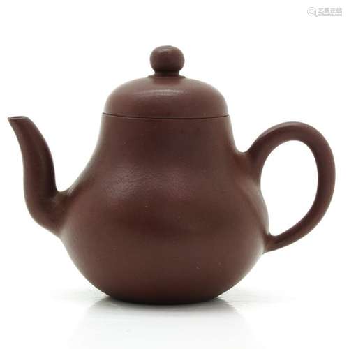 A Chinese Yixing Teapot