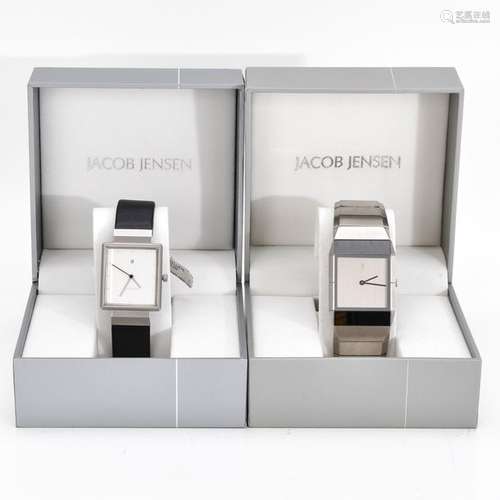 Two Jacob Jensen Watches New in Box