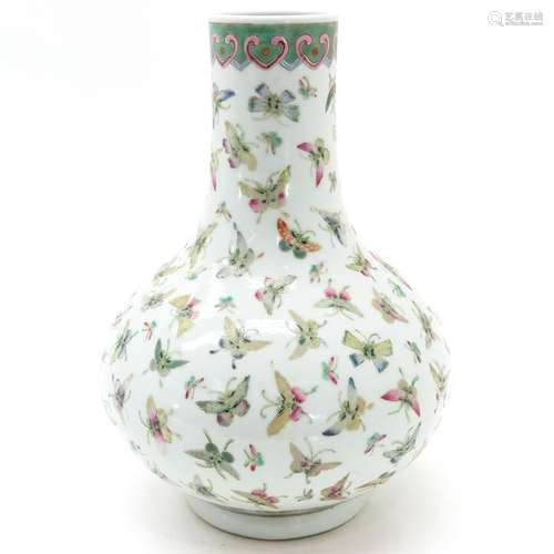 A Chinese Famille Rose Vase