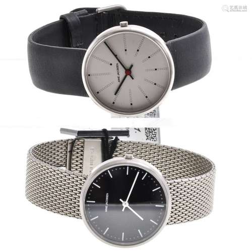 Two Mens Arne Jacobsen Watches