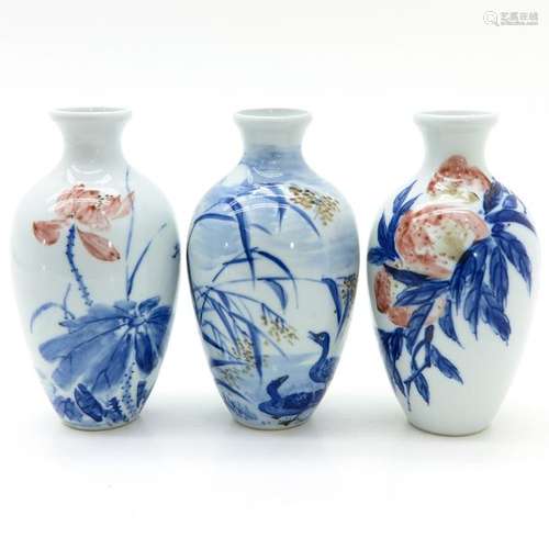 Three Chinese Vases