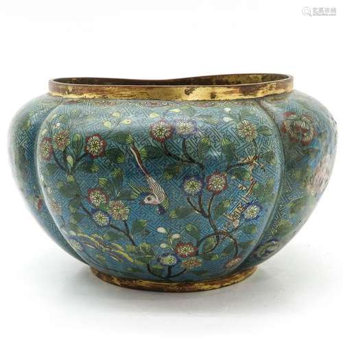 A Chinese Cloisonne Pot