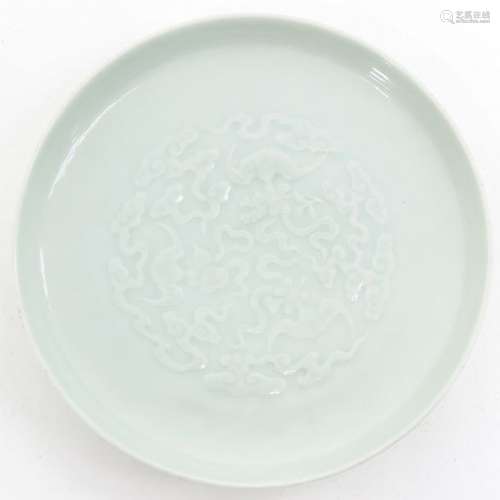 A Chinese Celadon Dish