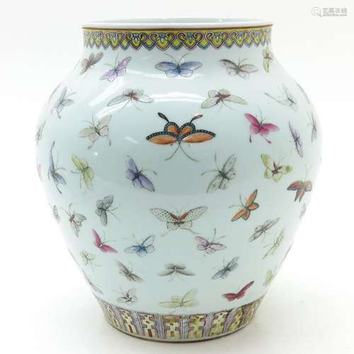 A Polychrome Decor Vase