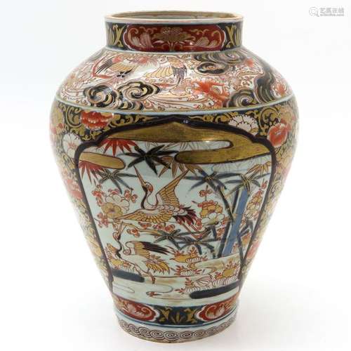 An Imari Vase