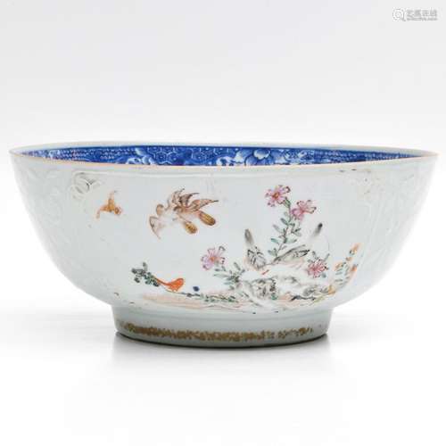 A Chinese Famille Rose Bowl