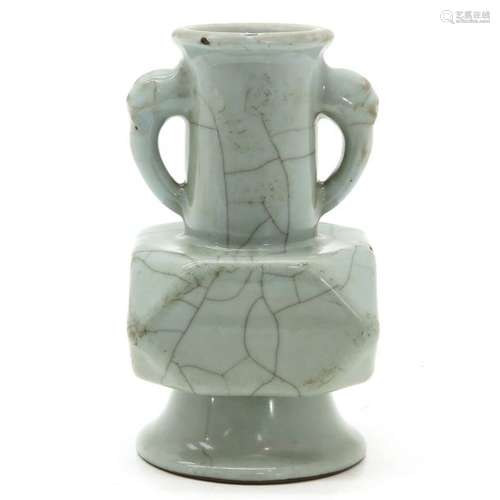 A Chinese Celadon Vase