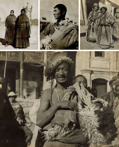 西藏人物一组