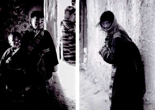 著名画家陈逸飞西藏写生摄影