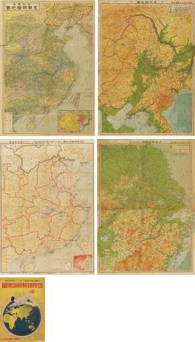 民国时期中国地图11种