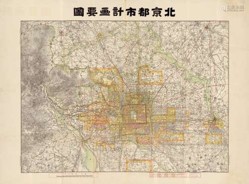北京都市计划要图