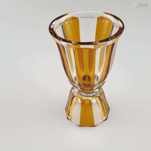 Doppelglas - Entwurf Josef Hoffmann, farbloses und…