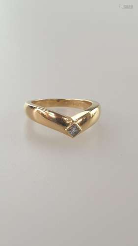 Cartier Ring - 18 Kt Gelbgold, gepunzt 