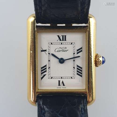 Cartier Damenarmbanduhr - Tank Must de Cartier, re…