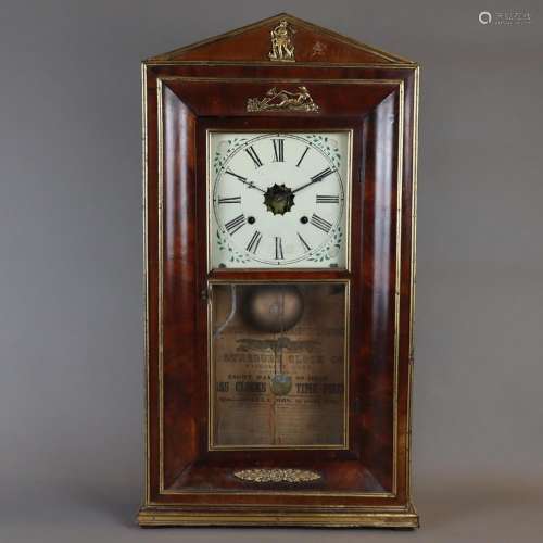 Wandregulator - Waterbury Clock Co., USA, Holzgehä…