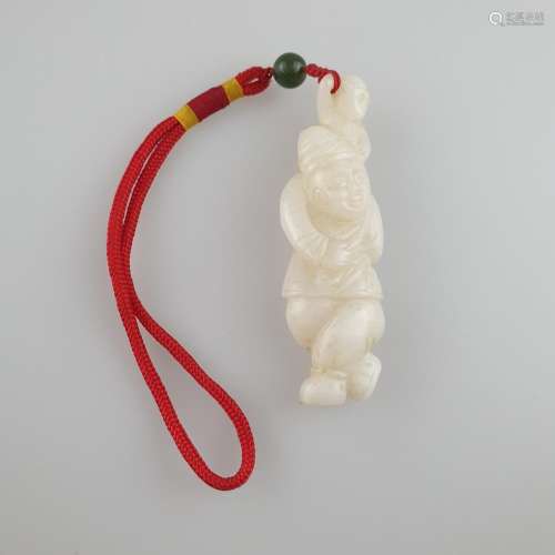 Ming Jade Carving - China, Ming dynasty, fine whit…