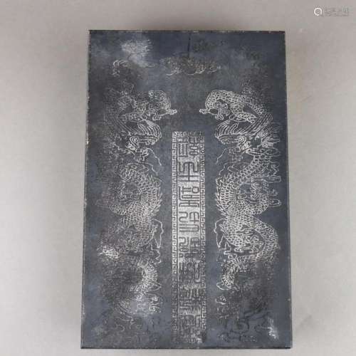 Buch mit buddhistischen Gedichten auf Jadetafeln -…