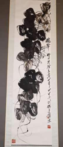 QI BAISHI (1864 - 1957), Qiu-sheng, beens in autum…