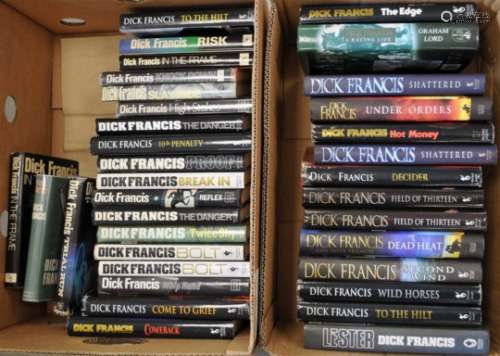 FRANCIS, Dick, For Kicks, 1st edition 1965, in facsimile d/w. With other books by Dick Francis (2