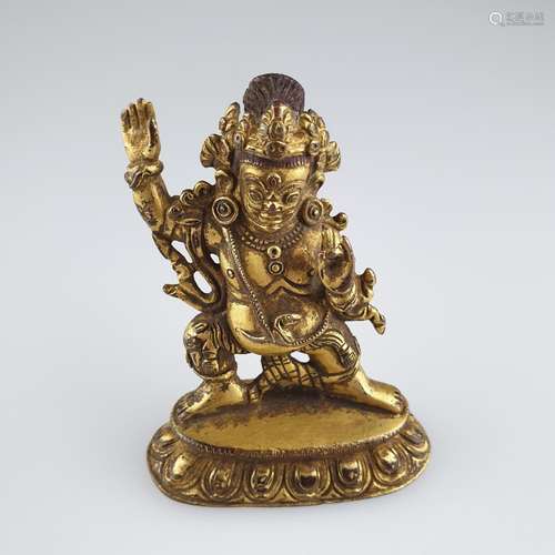 Bernagchen Mahakala - Tibet / China, Kupferbronze,…