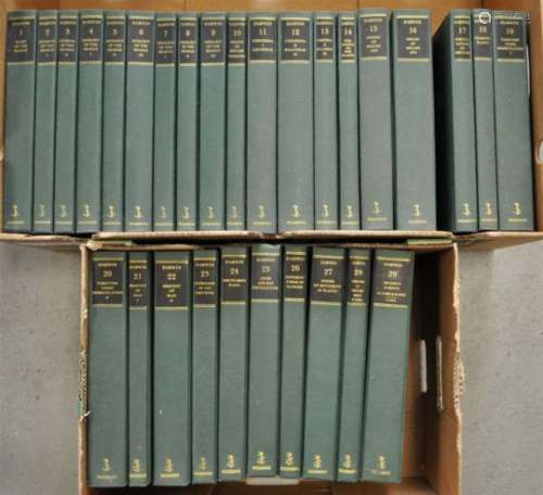 DARWIN, Charles, Works, 29 vols, William Pickering 1986-89 (29) (2 boxes)