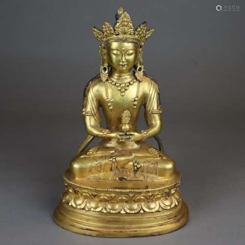Buddha Amitayus (tib.Tshe-dpag-med/“unendliches Le…