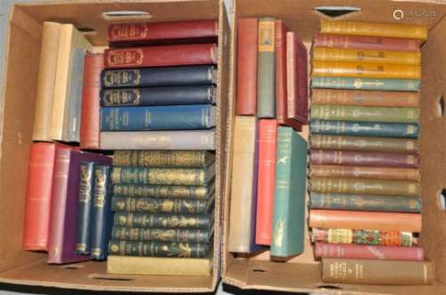 SWIFT, Jonathan, Gullivers Travels, illustrated by Charles Brock, 1894. With other books (2 boxes)