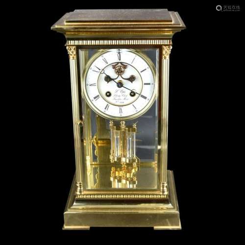 LâEpÃ©e Liberty Crystal Regulator Clock