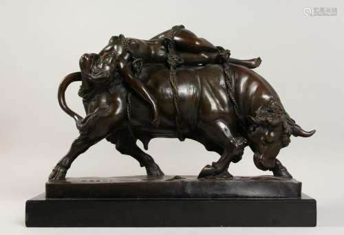 MARCEL DEBUT (1865-1933) FRENCH  A 20TH CENTRY BRONZE