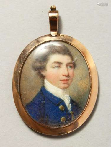 18TH CENTURY ENGLISH SCHOOL  Head and shoulders of a
