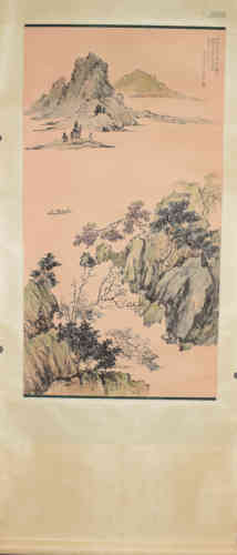 A Chinese Painting, Lu Xiaoman Mark