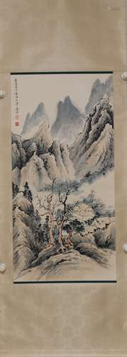 A Chinese Painting, Huang Huanwu Mark