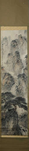 Modern Fu baoshi‘s Landscape painting