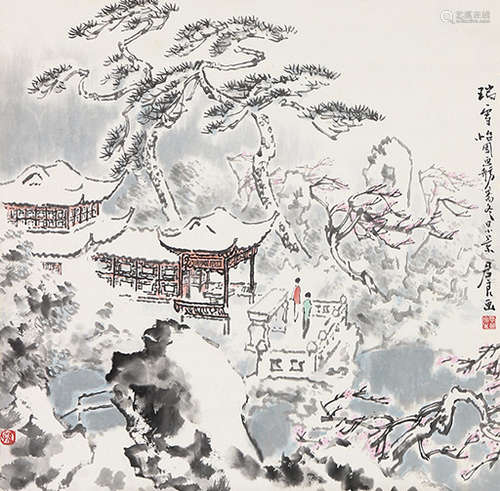 孫君良 雪景