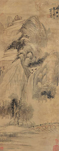 窠    山 山水