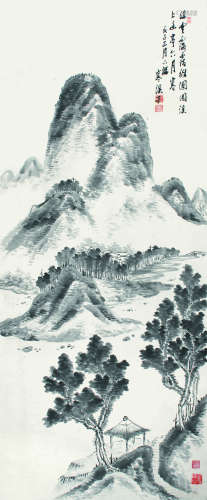 寒溪子（王维宁） 山水 纸本立轴