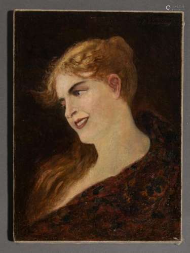 Féodor TCHOMUAKOFF (1823 1911) Portrait de femme H…