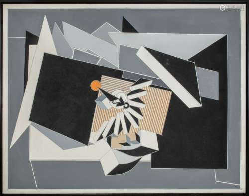 Alain Le YAOUANC (1940), Composition géométrique, …