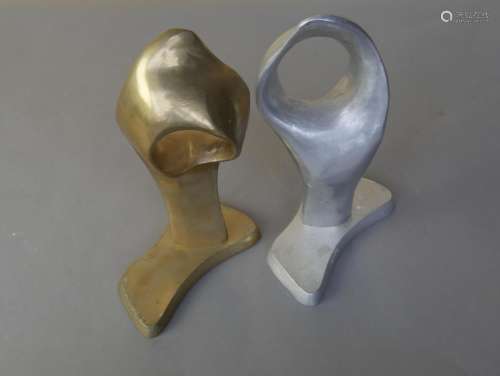 CATO CATONI(1929 – 2018), Deux sculptures en acier…